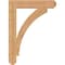 Ekena Millwork Thorton Craftsman Smooth Bracket, Western Red Cedar, 5 1/2"W x 34"D x 46"H BKT06X34X46THR04SWR - alternate 4